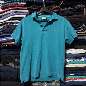 Lacoste Men's Teal Polo Shirt